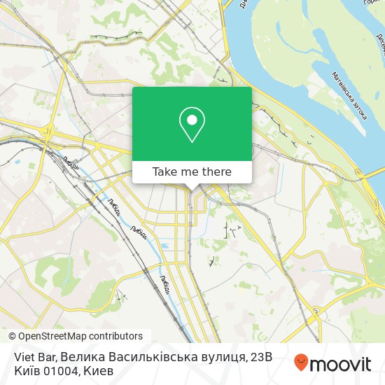 Карта Viet Bar, Велика Васильківська вулиця, 23В Київ 01004