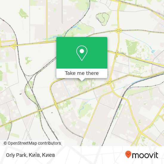 Карта Orly Park, Київ