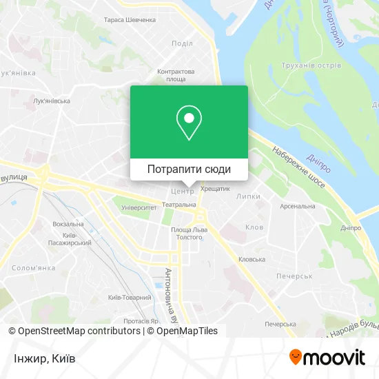 Карта Інжир