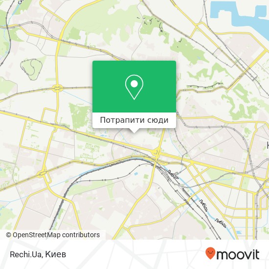 Карта Rechi.Ua, Київ 04116
