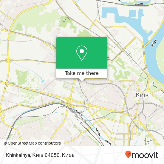 Карта Khinkalnya, Київ 04050