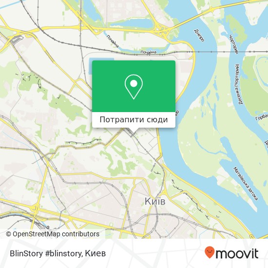 Карта BlinStory #blinstory, Спаська вулиця, 5 Київ 04071