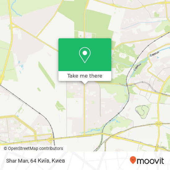 Карта Shar Man, 64 Київ