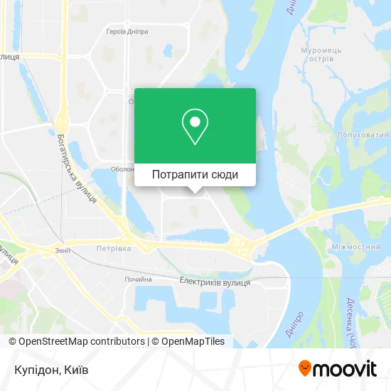 Карта Купідон