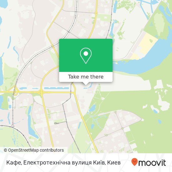 Карта Кафе, Електротехнічна вулиця Київ
