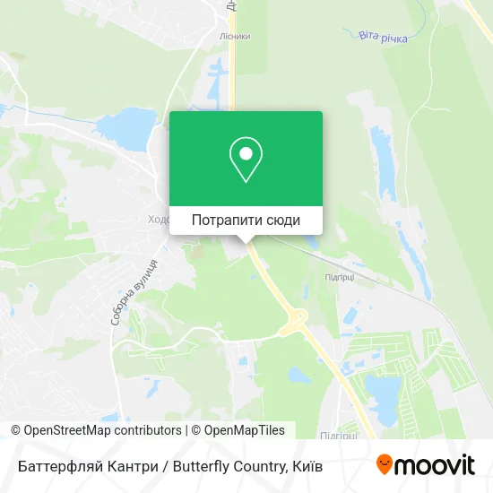 Карта Баттерфляй Кантри / Butterfly Country