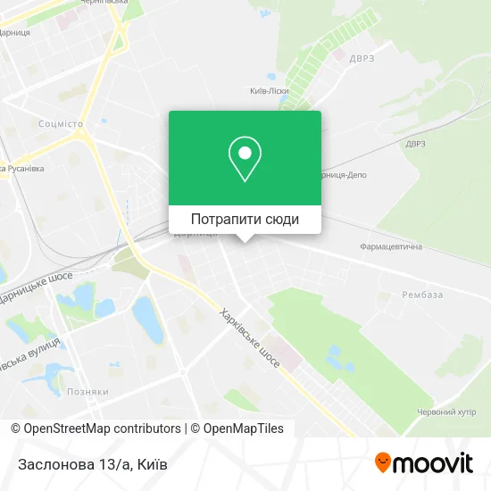 Карта Заслонова 13/а