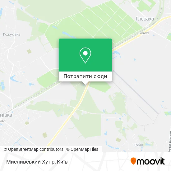 Карта Мисливський Хутiр