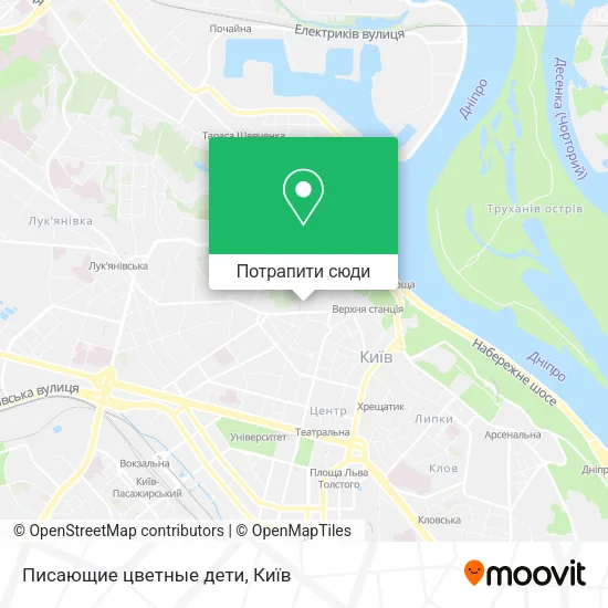 Карта Писающие цветные дети