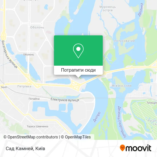 Карта Сад Камней