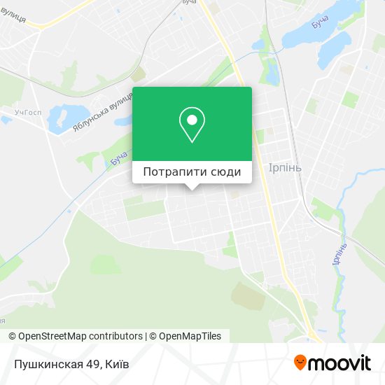 Карта Пушкинская 49