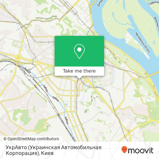 Карта УкрАвто (Украинская Автомобильная Корпорация)