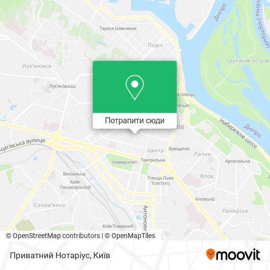 Карта Приватний Нотаріус