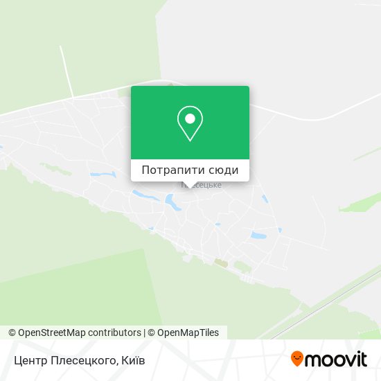 Карта Центр Плесецкого