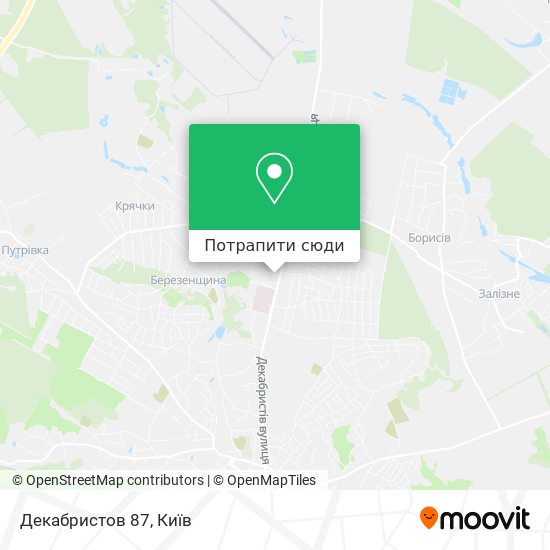 Карта Декабристов 87
