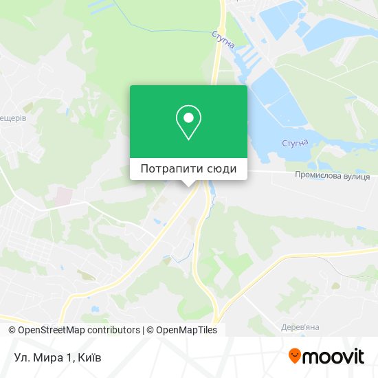 Карта Ул. Мира 1
