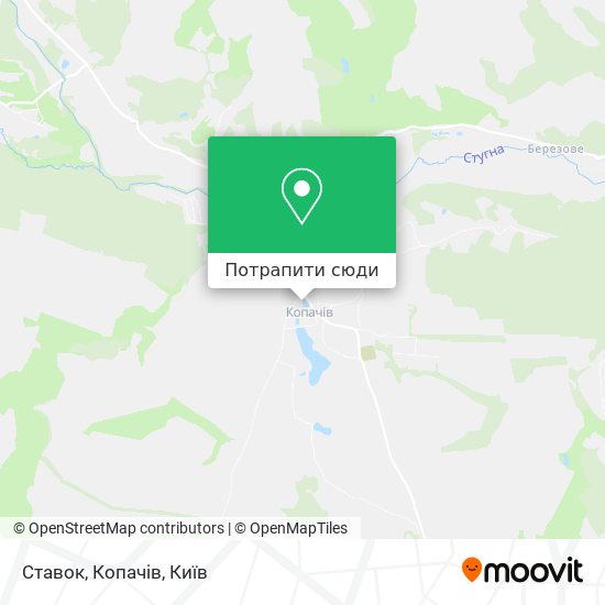 Карта Ставок, Копачів