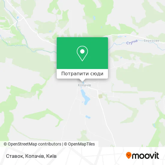 Карта Ставок, Копачів