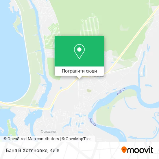Карта Баня В Хотяновке