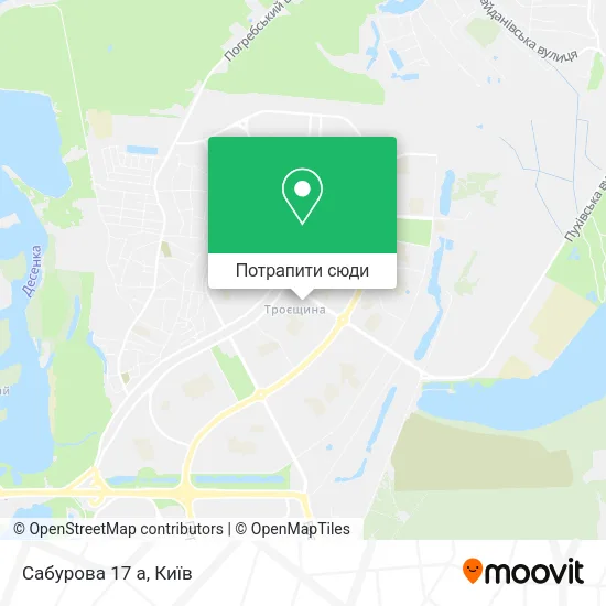 Карта Сабурова 17 а