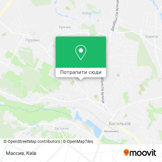 Карта Массив