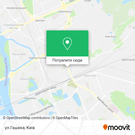 Карта ул.Гашека