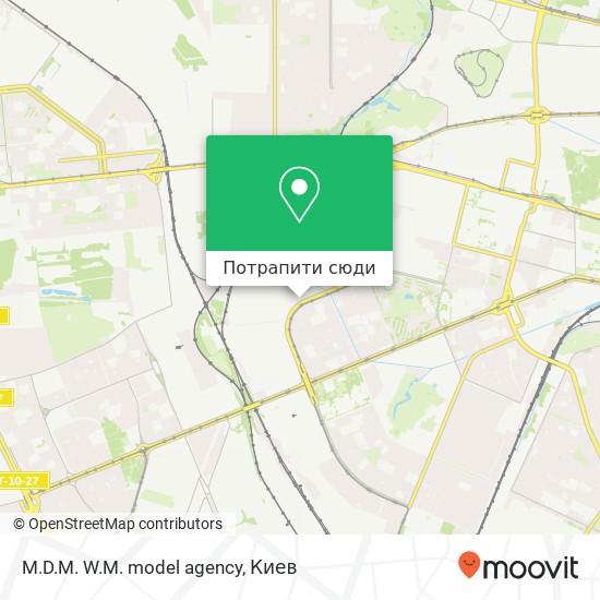 Карта M.D.M. W.M. model agency