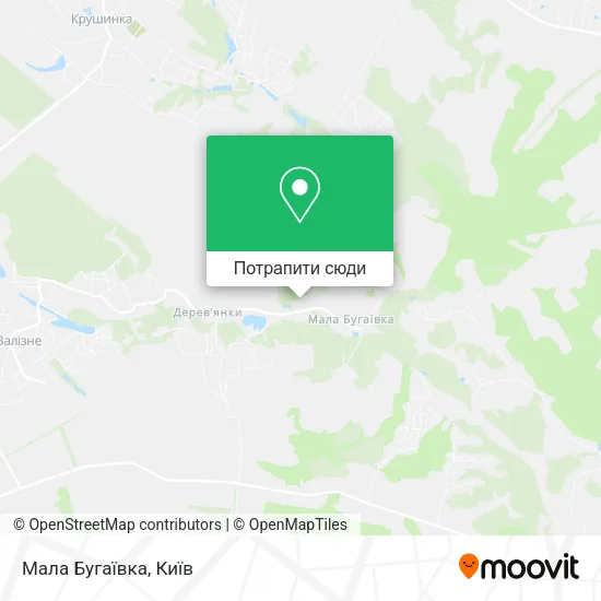 Карта Мала Бугаївка