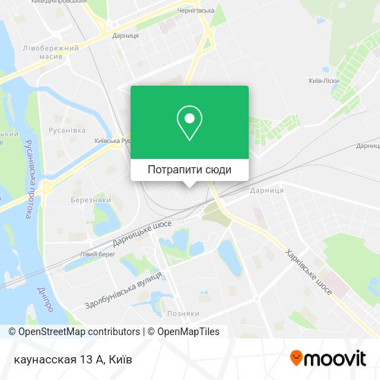 Карта каунасская 13 А