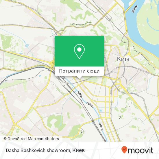 Карта Dasha Bashkevich showroom