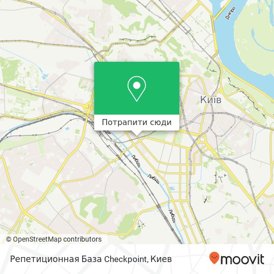 Карта Репетиционная База Checkpoint