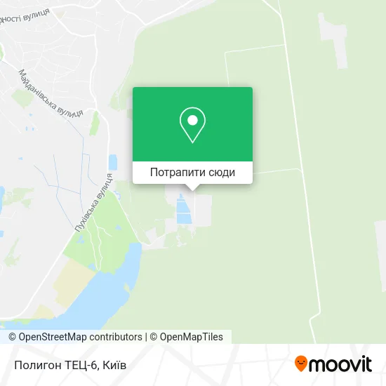 Карта Полигон ТЕЦ-6