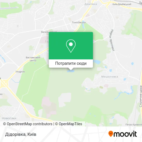 Карта Дідорівка