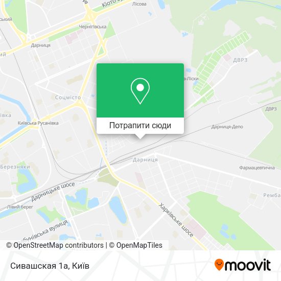 Карта Сивашская 1а