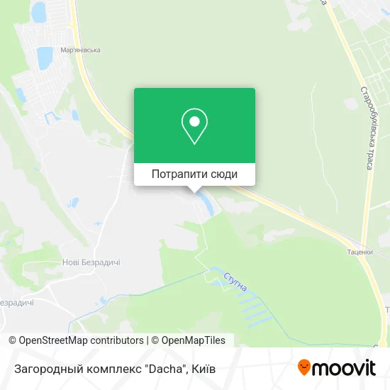 Карта Загородный комплекс "Dacha"