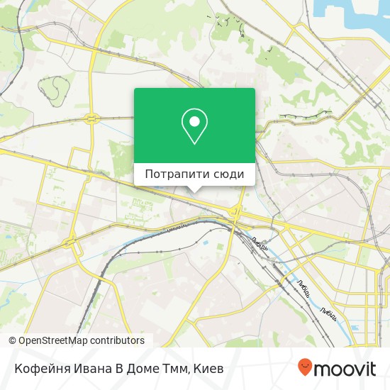 Карта Кофейня Ивана В Доме Тмм