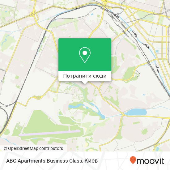 Карта ABC Apartments Business Class