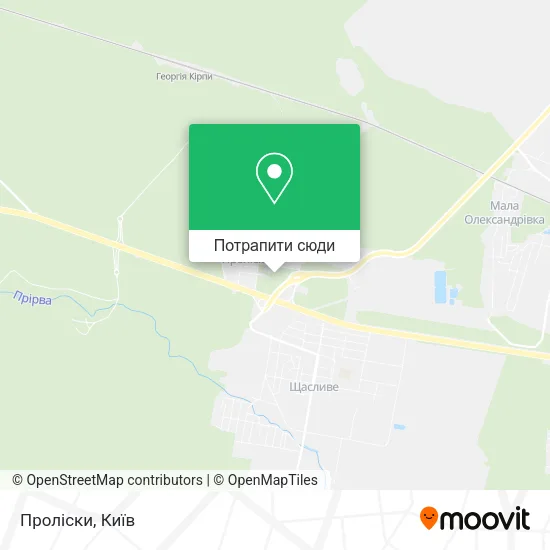 Карта Проліски