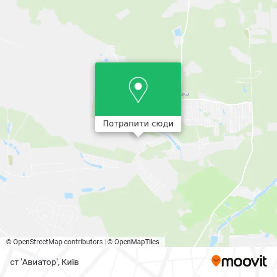 Карта ст 'Авиатор'