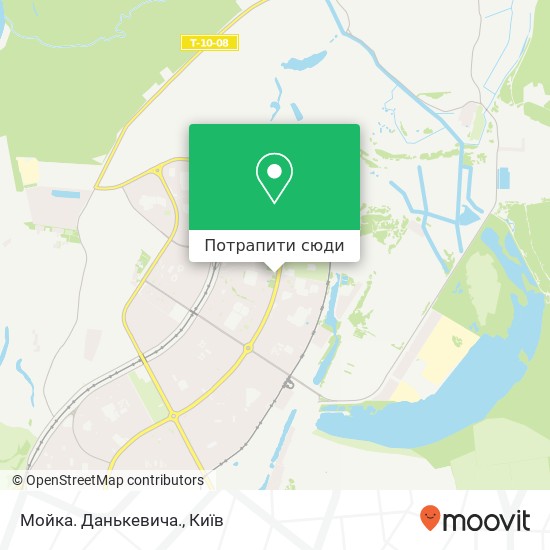 Карта Мойка. Данькевича.