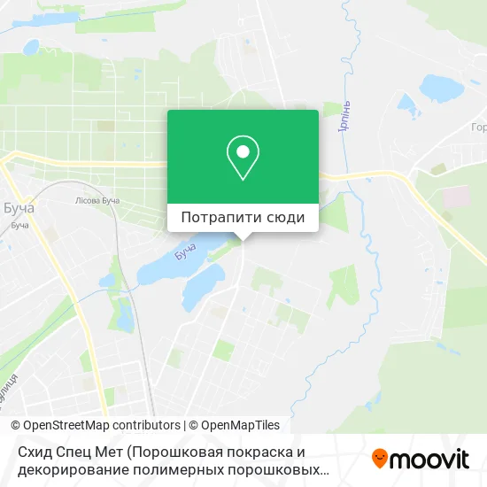 Карта Схид Спец Мет