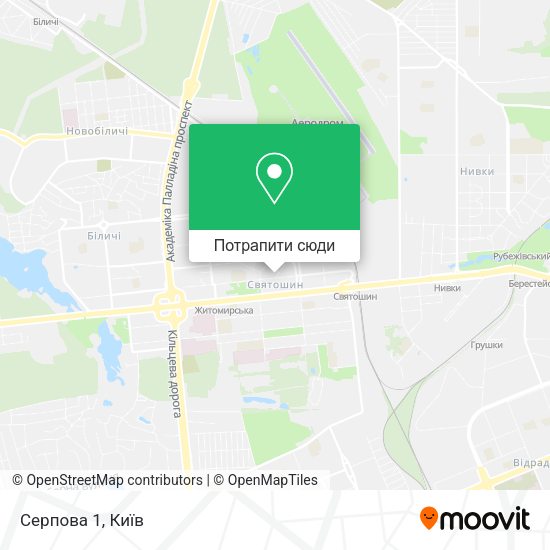 Карта Серпова 1
