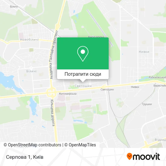 Карта Серпова 1