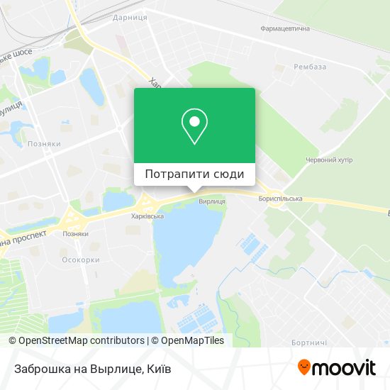 Карта Заброшка на Вырлице