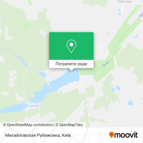 Карта Михайловская Рубежовка