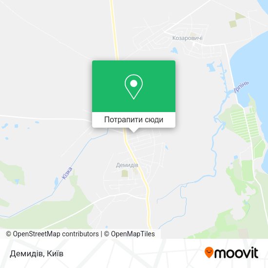 Карта Демидів