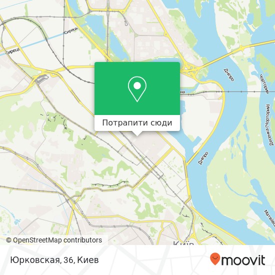Карта Юрковская, 36