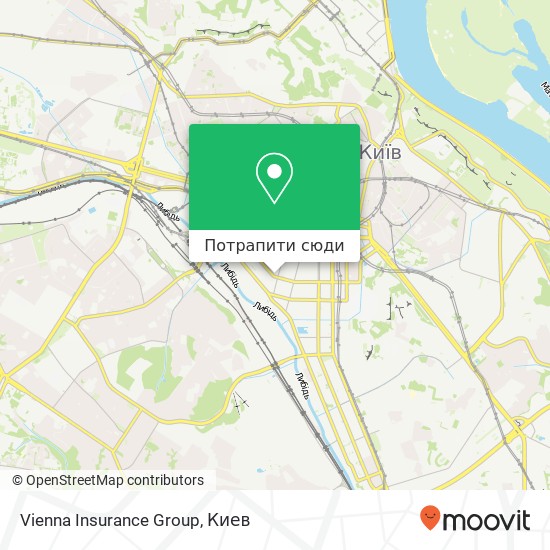 Карта Vienna Insurance Group