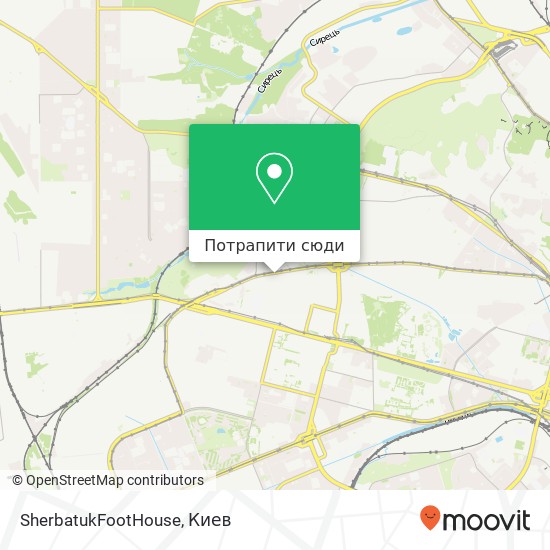 Карта SherbatukFootHouse