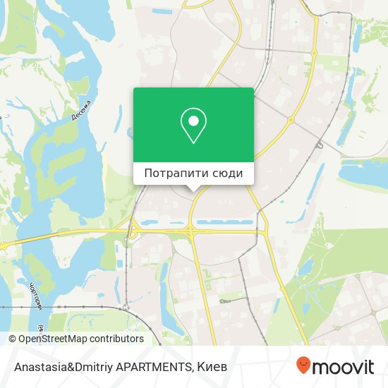 Карта Anastasia&Dmitriy APARTMENTS